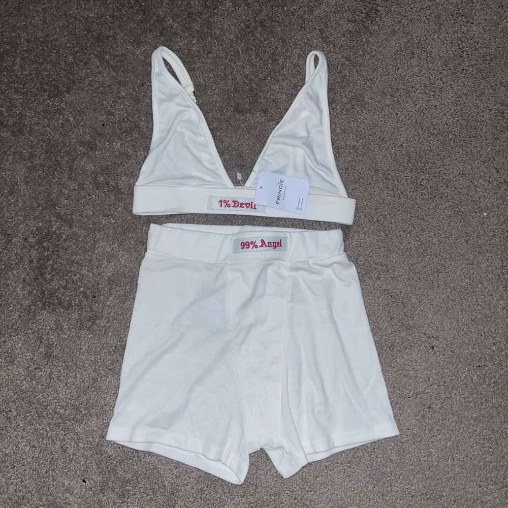 Ribbed 2 Piece Short Set